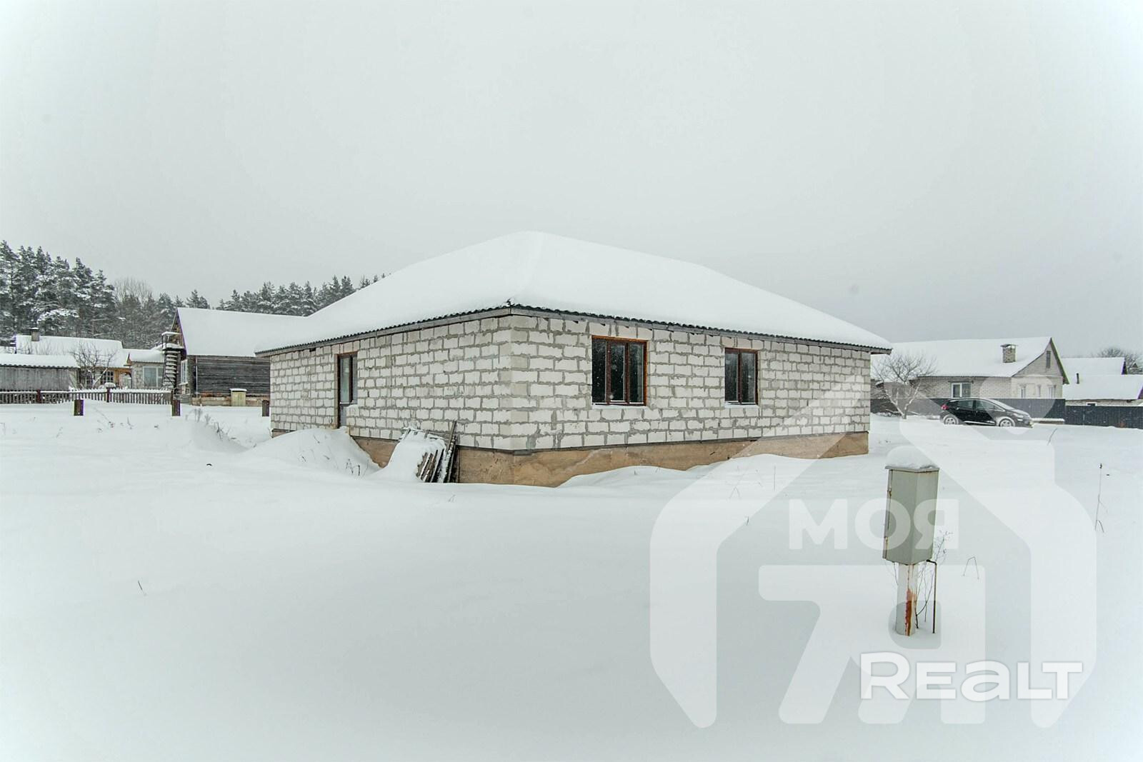 Недостроенный дом с участком 15 соток в Вилейке – pohled 4