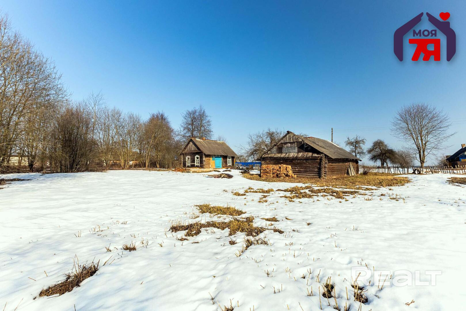 Бревенчатый дом в д. Дуброва, 46 м², живописная природа - Widok 5