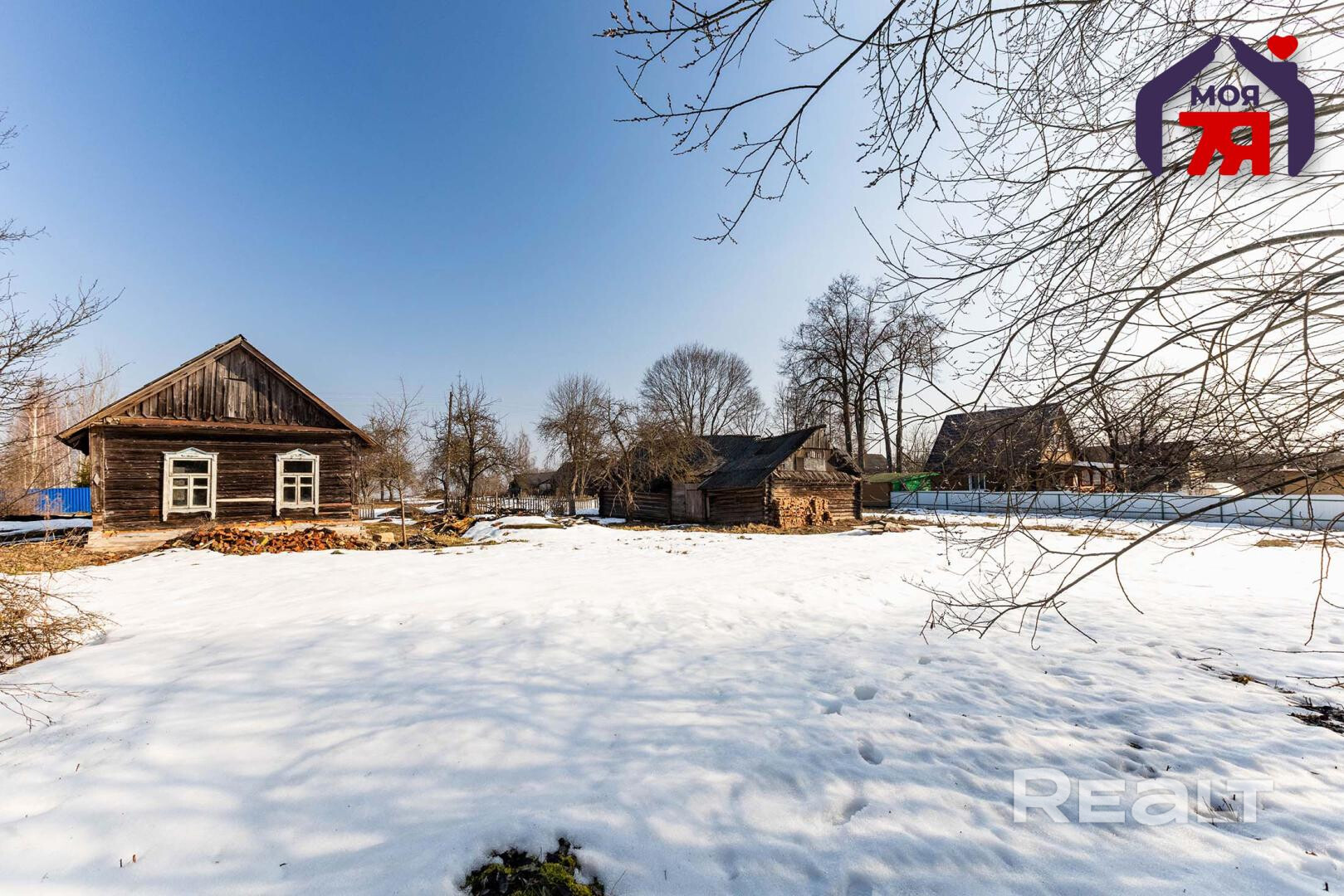 Бревенчатый дом в д. Дуброва, 46 м², живописная природа - Widok 4