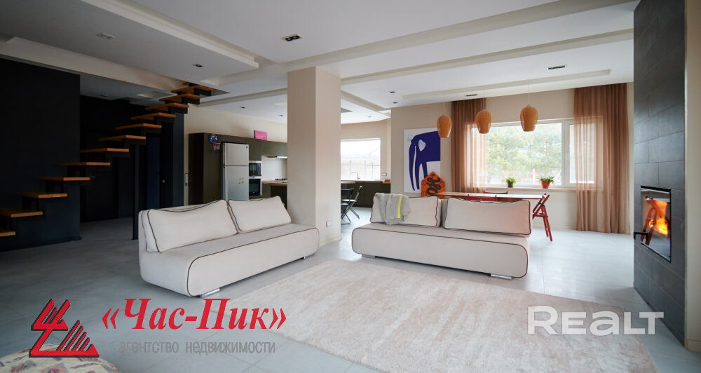 Авторский престижный коттедж "Art-HAUSE" премиум-класса 100% готовности с мебелью в аг.Ратомка! – pohled 6