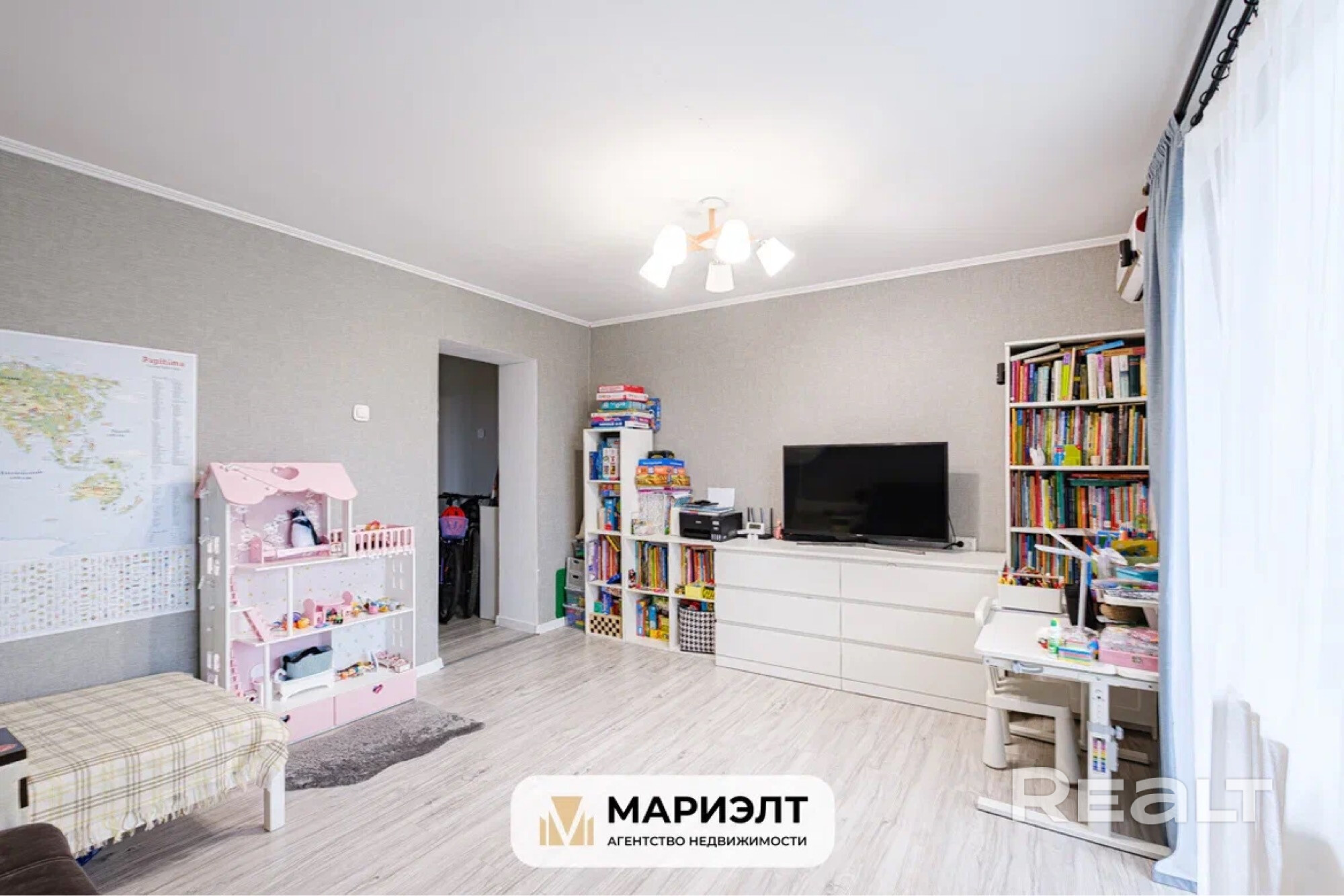 Благоустроенная однокомнатная квартира в кирпичном доме - Aanzicht 2