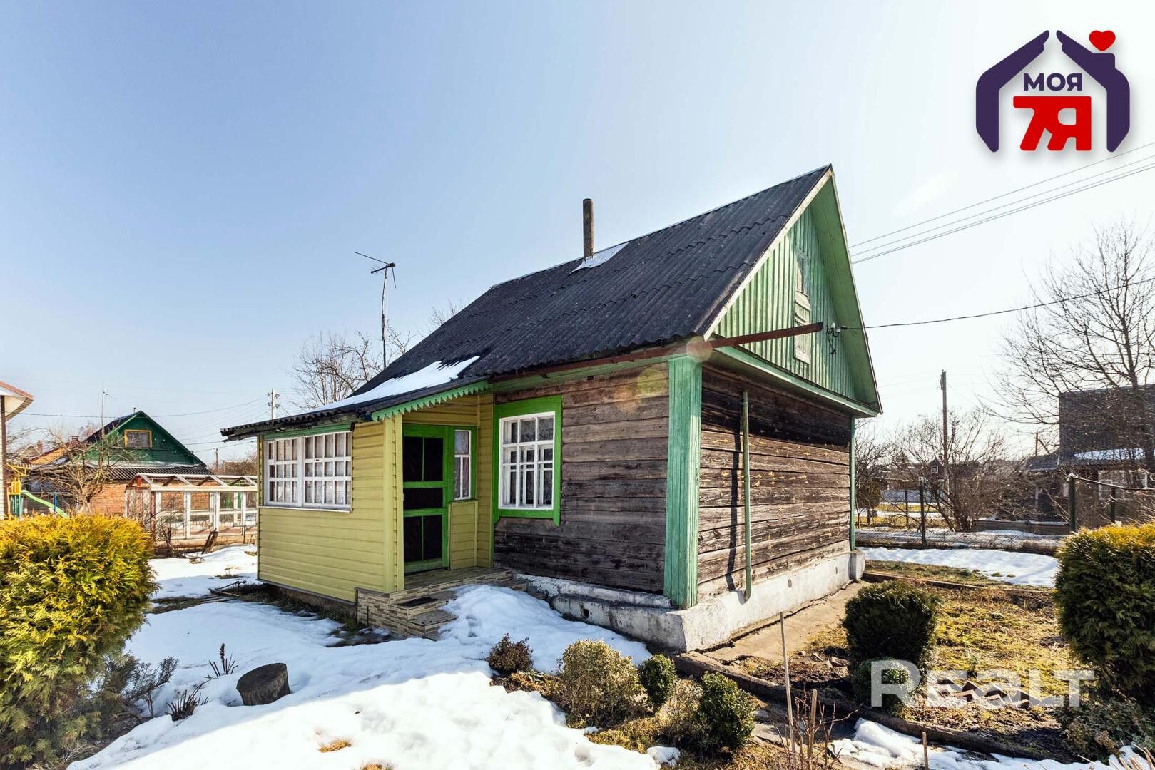 Бревенчатая двухуровневая дача 37 м² на 4 сотках - Widok 5
