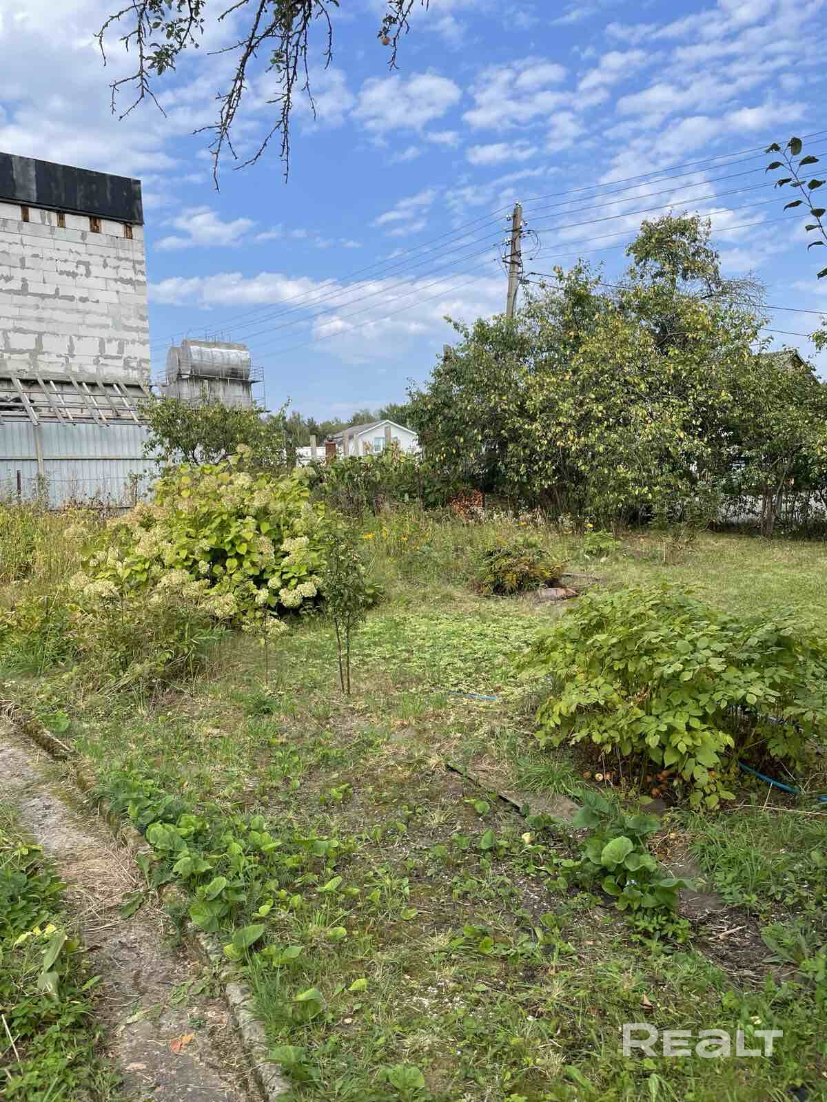 Продается участок 6 соток, всего 4 км. от МКАД, с блочно-каркасным садовым домиком с капитальным фундаментом и подвалом, площадью 26 м2, пристройка 19 м2 в С/Т «Текстильщик-1», Минский район, Мядельское направление. - Widok 4