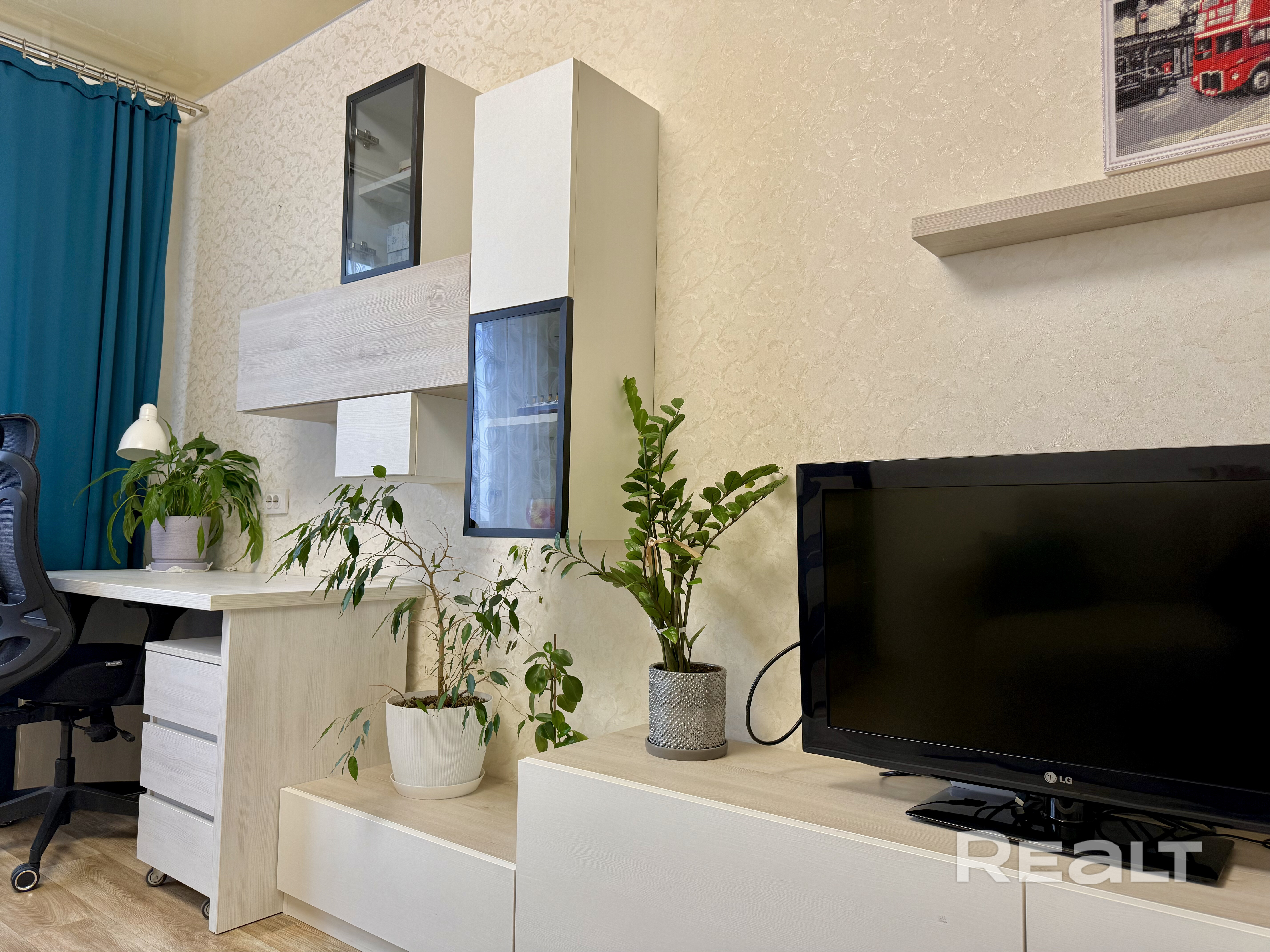 Готова к проживанию. Просторная 1-к квартира, 44,6 м².  5-й из 19 этажей - Ansicht 6