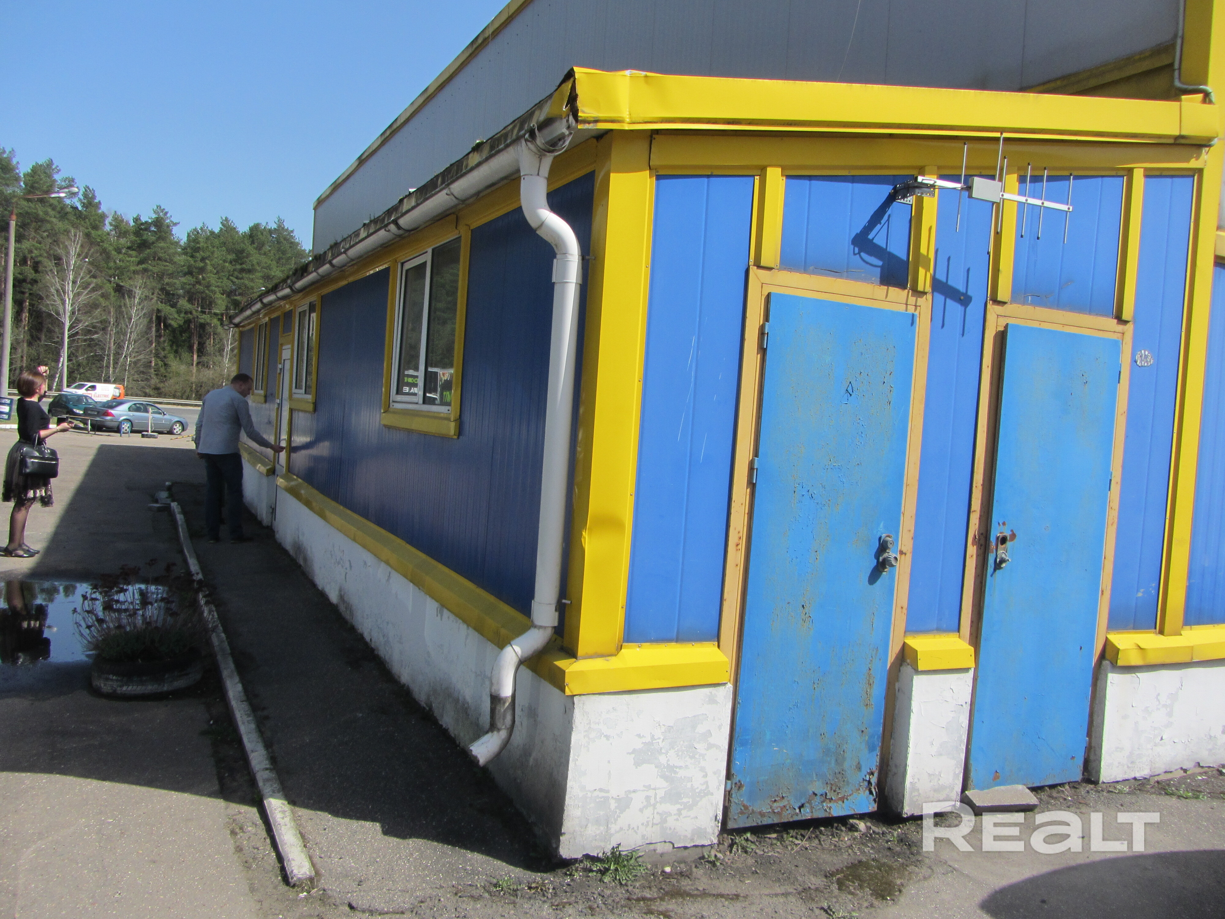 Продается открытая площадка со складом 227 м2 вдоль дороги Минск-Москва - Ansicht 3