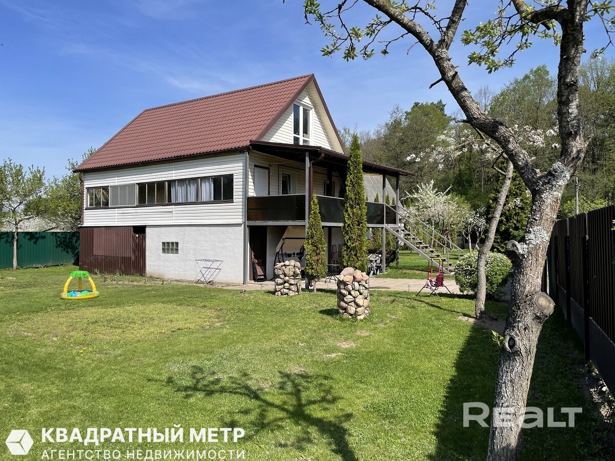 Дом на берегу р. Свислочь в СТ Олимпиец-88 в 10 км от МКАД. - Mehr