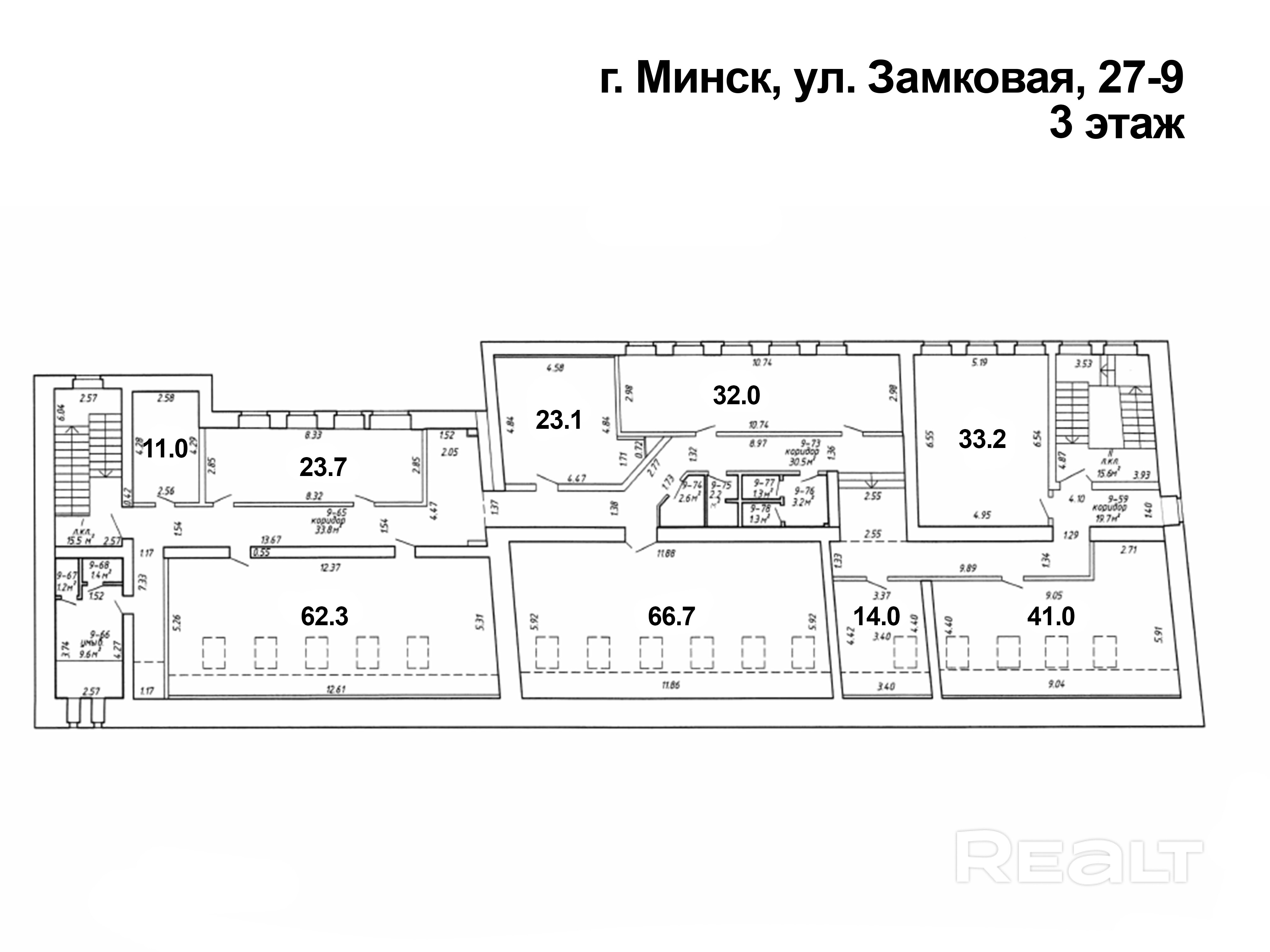 Аренда офисных помещений в центре г. Минск по адресу ул. Замковая, 27. - Ansicht 4