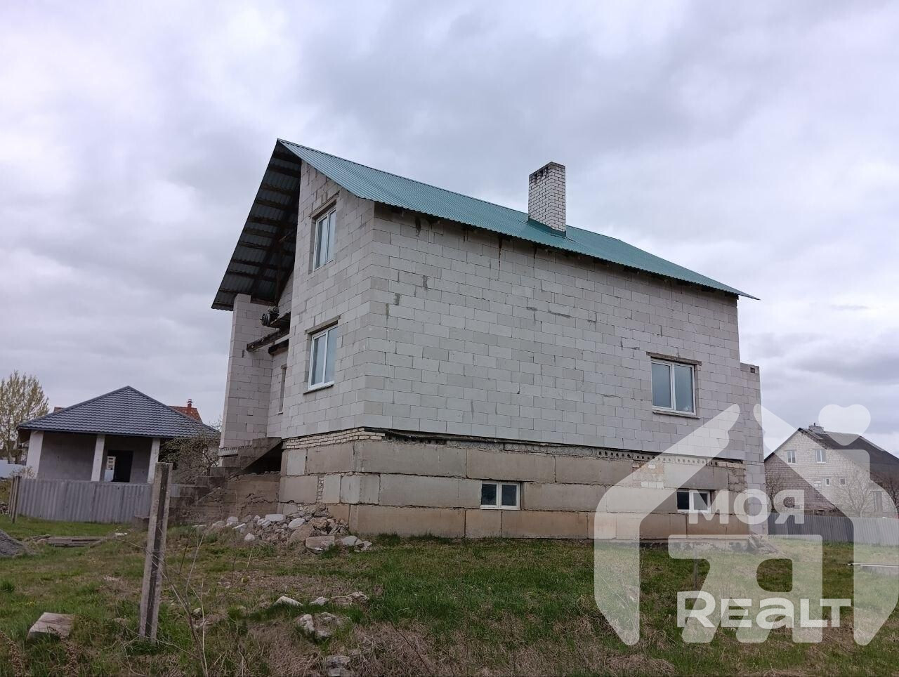 Блочный дом 282 кв.м. с участком 10 соток в Молодечно - Widok 3
