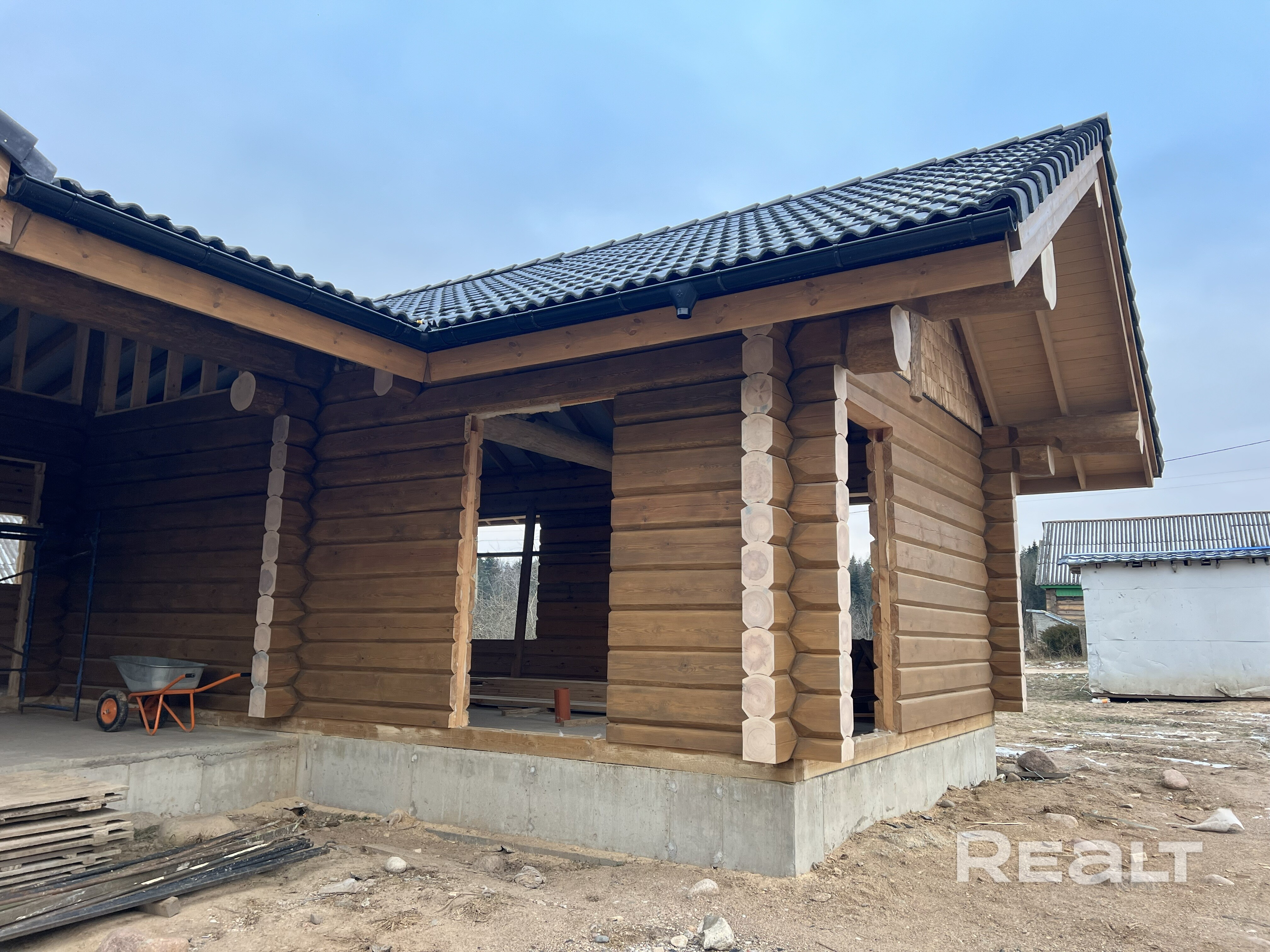 NORWEGIAN LOG HOME. Дом из лафета в норвежский угол. 20 мин до Минска. Газ + центр. вода - изображение №7