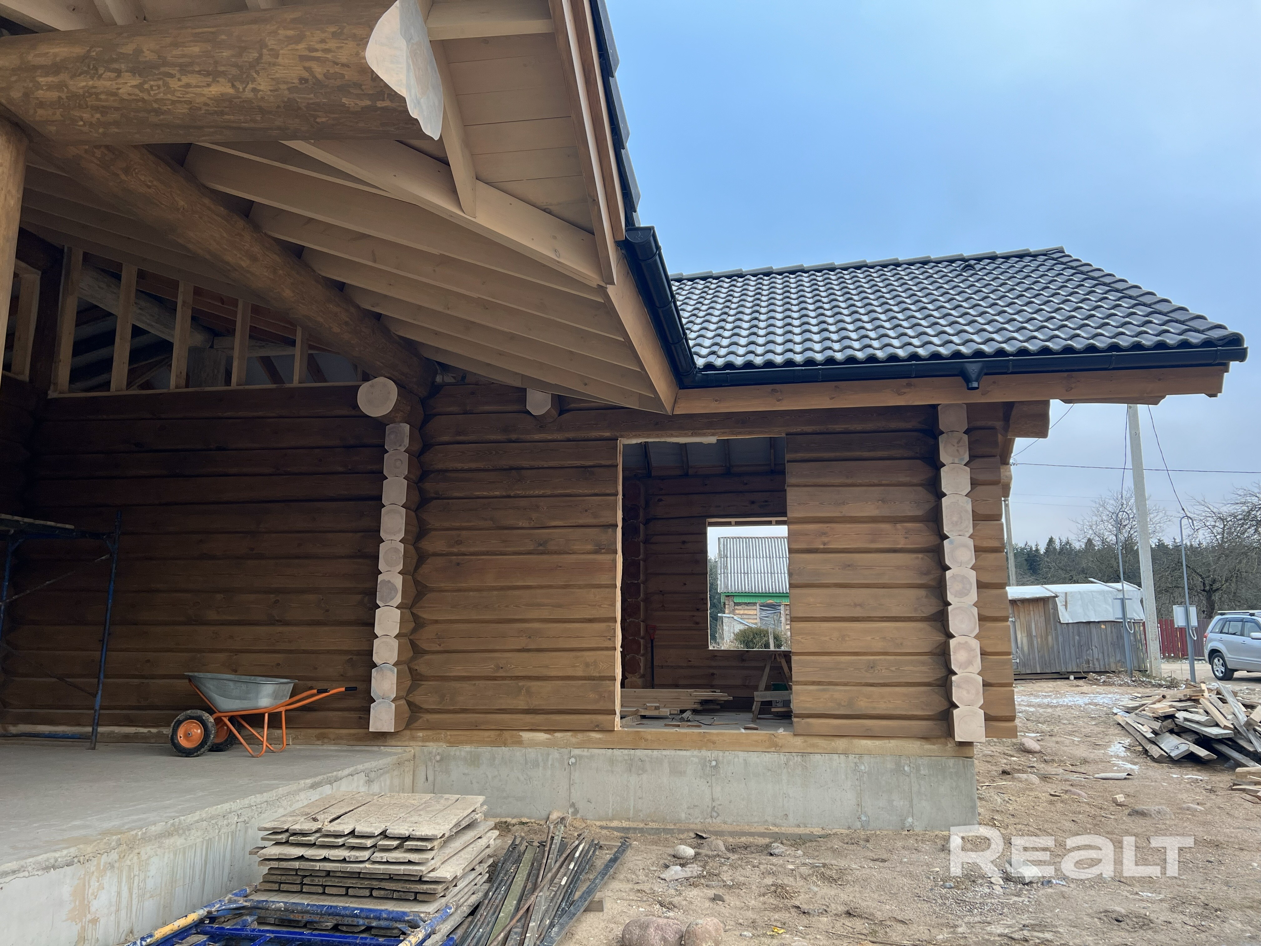 NORWEGIAN LOG HOME. Дом из лафета в норвежский угол. 20 мин до Минска. Газ + центр. вода - изображение №8