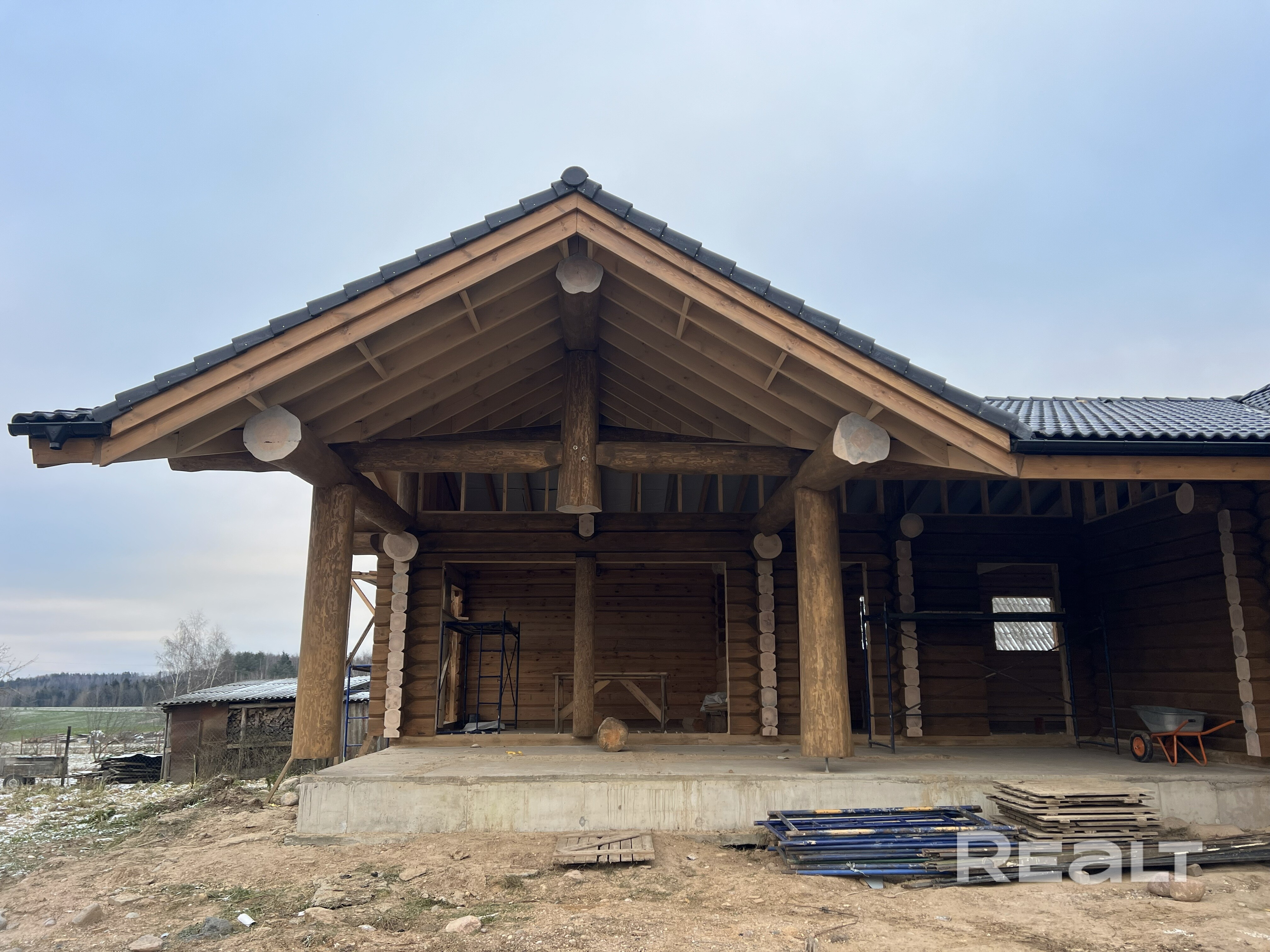 NORWEGIAN LOG HOME. Дом из лафета в норвежский угол. 20 мин до Минска. Газ + центр. вода - изображение №10