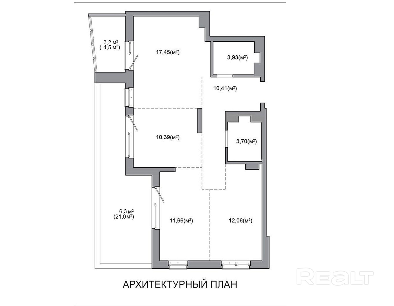 Ваш пентхаус 4 полноценные комнаты дом Штадт Парк в Минск Мире|Рассрочка без переплат|Звоните! - Aanzicht 3