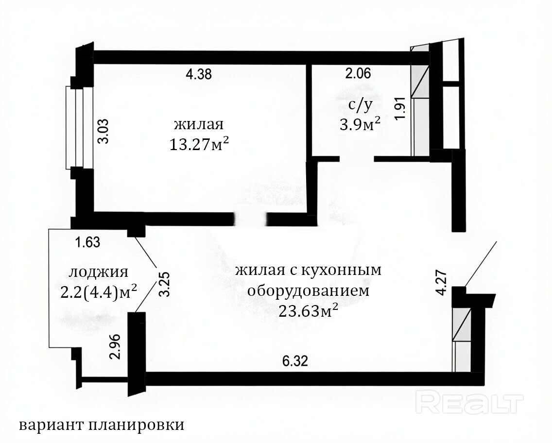 Евродвушка в престижном ЖК "Северный Берег" - Widok 4