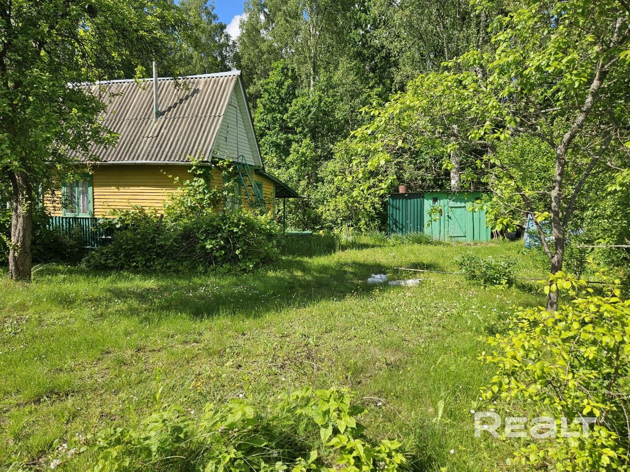 Небольшой, уютный садовый дом, печное отопление, сезонный водопровод, жилая мансарда. - Ansicht 4