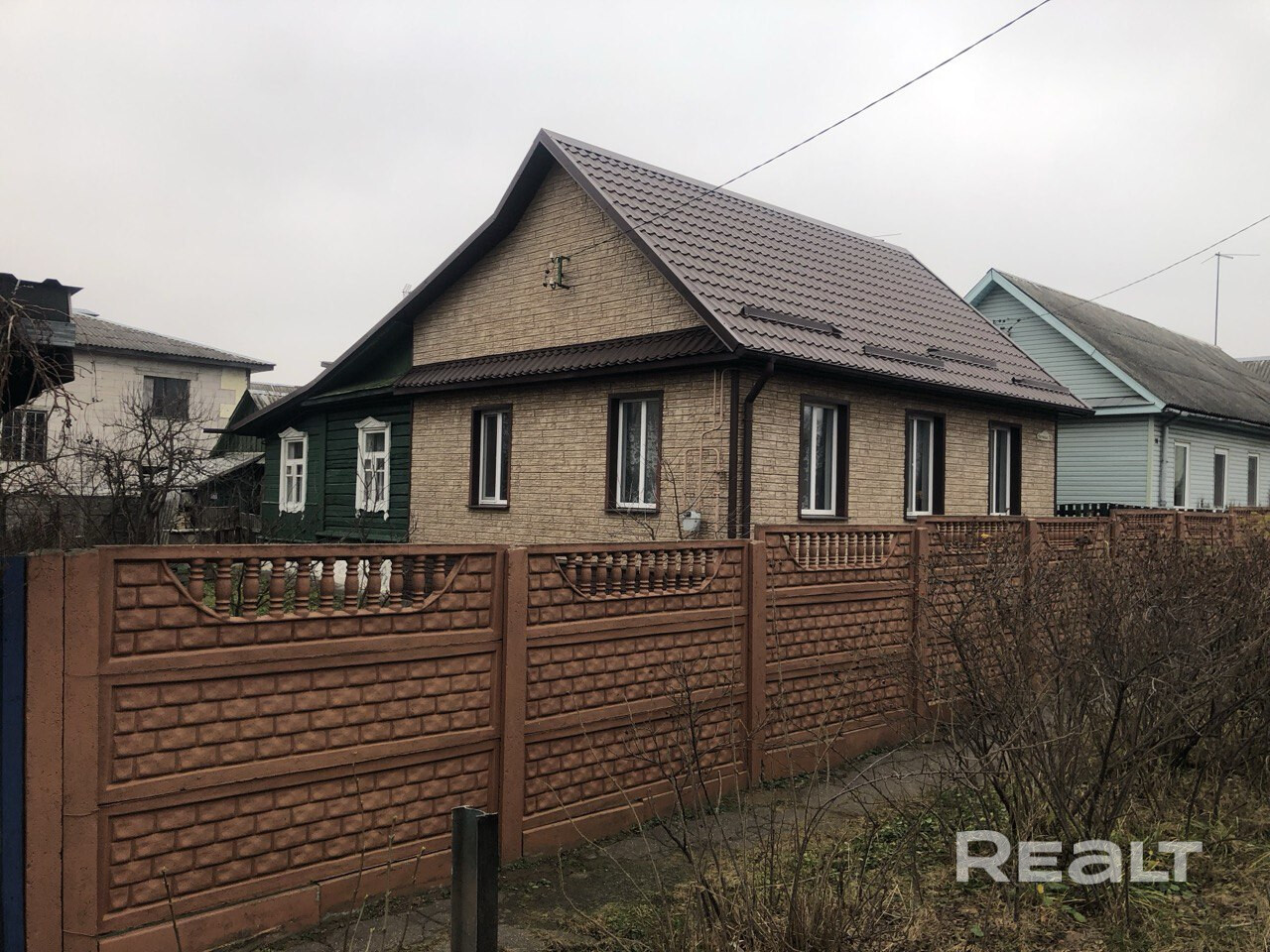 Продаётся одноэтажный деревянный жилой дом с тремя отапливаемыми пристройками, тамбуром, двумя сараями, уборной по улице Затишье (микрорайон Сельхозпосёлок, Советский район). - Ansicht 3
