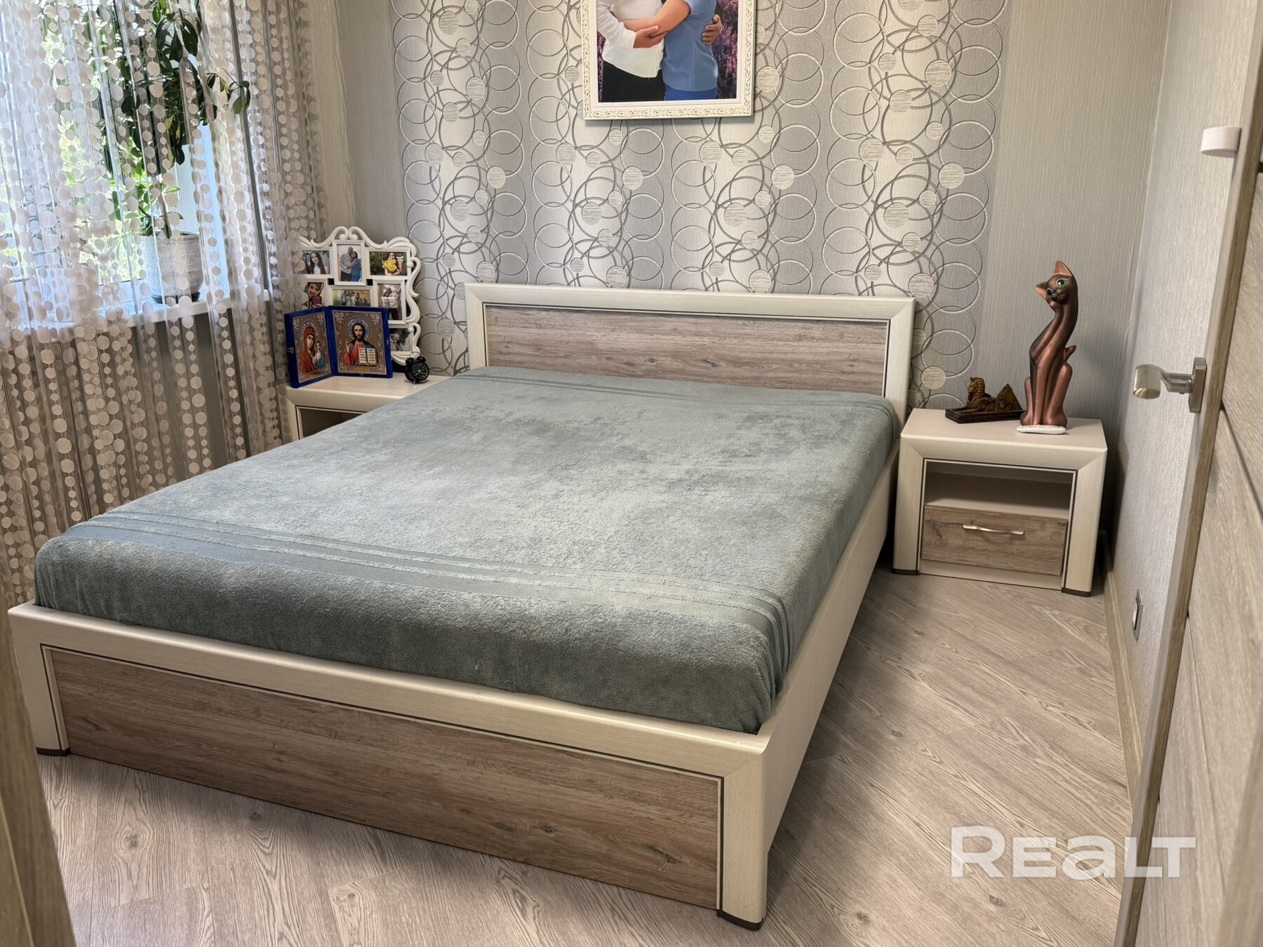 Квартира с ремонтом, готова для проживания, 2 отдельные спальни, большой зал – гостиная, кухня со столовой, чистая продажа. Зеленый, тихий район с развитой инфраструктурой. - Ansicht 4
