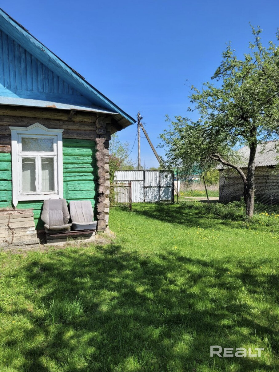 Продажа Участок+Полдома. Частная собственность, выделено в квартиру. Вход в квартиру отдельный как и заезд на участок. Расположение в 25 км от МКАД. Рядом Петровичское водохранилище, Волменские леса 🌳 Асфальтированный подъезд до дома. Участок ровный, территория облагорожена и выровнена под газон. Сад с молодыми деревьями и кустарниками - плодоносные. Навес 6*12 м, стройматериалы. Возможность прописки - Ansicht 4