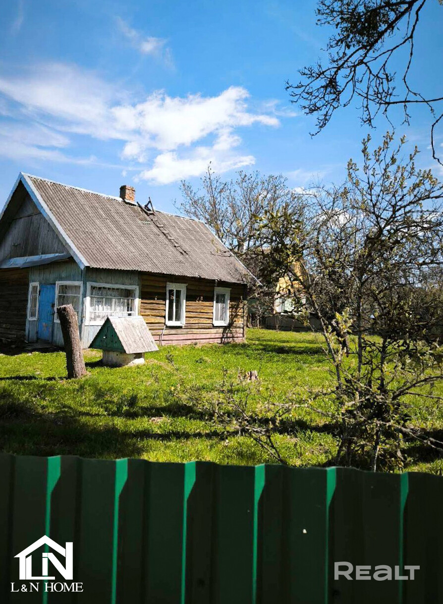 Продажа участка 25 соток с бревенчатым домом в Пуховичском районе - Widok 5