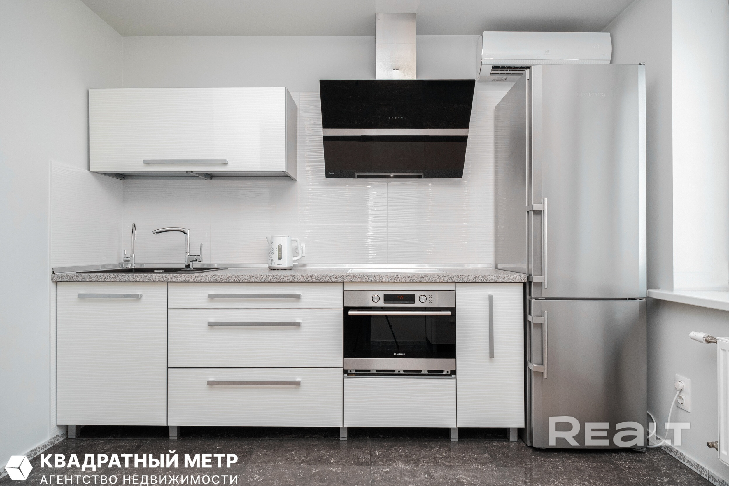 Современная квартира с панорамным видом, пр-т Дзержинского 11, метро Грушевка - Ansicht 5