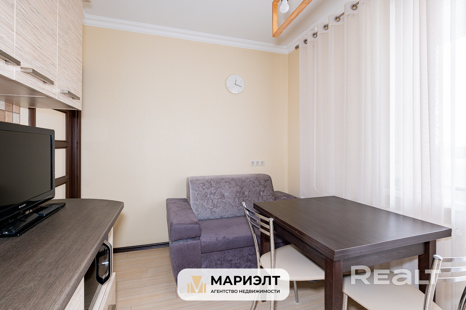 Просторная однокомнатная квартира около пр.Победителей - Aanzicht 4