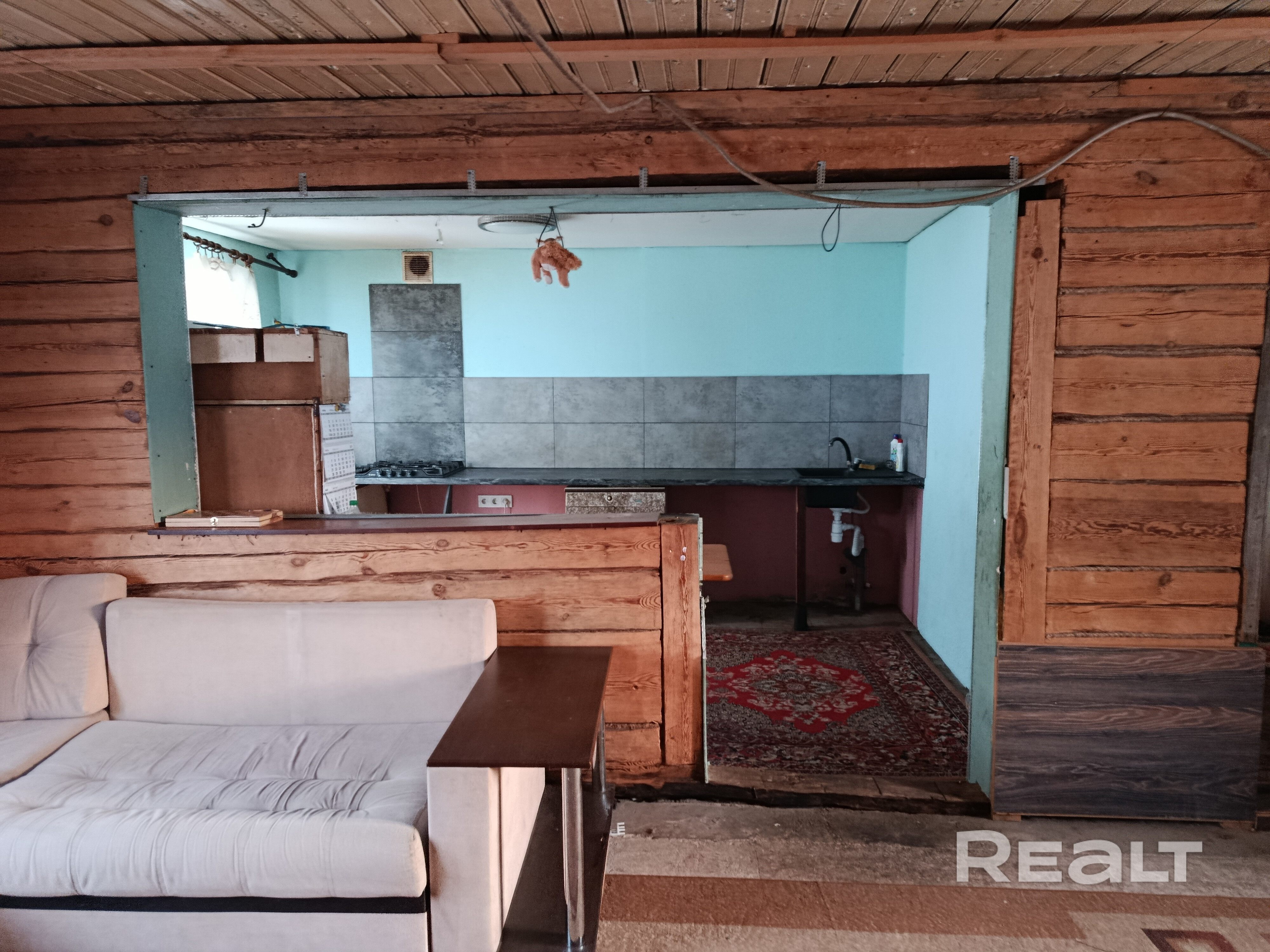 Продается дом в аг Сивица Минской области Воложинского района. ~50 км от МКАД, 45 минут на автомобиле по Гродненской трассе, Раковское направление. Общая площадь дома- 96,0 м2. В доме новая электропроводка, интернет, газовое отопление, холодная и горячая вода, санузел и ванная комната. Участок площадью 25 соток. - Ansicht 3