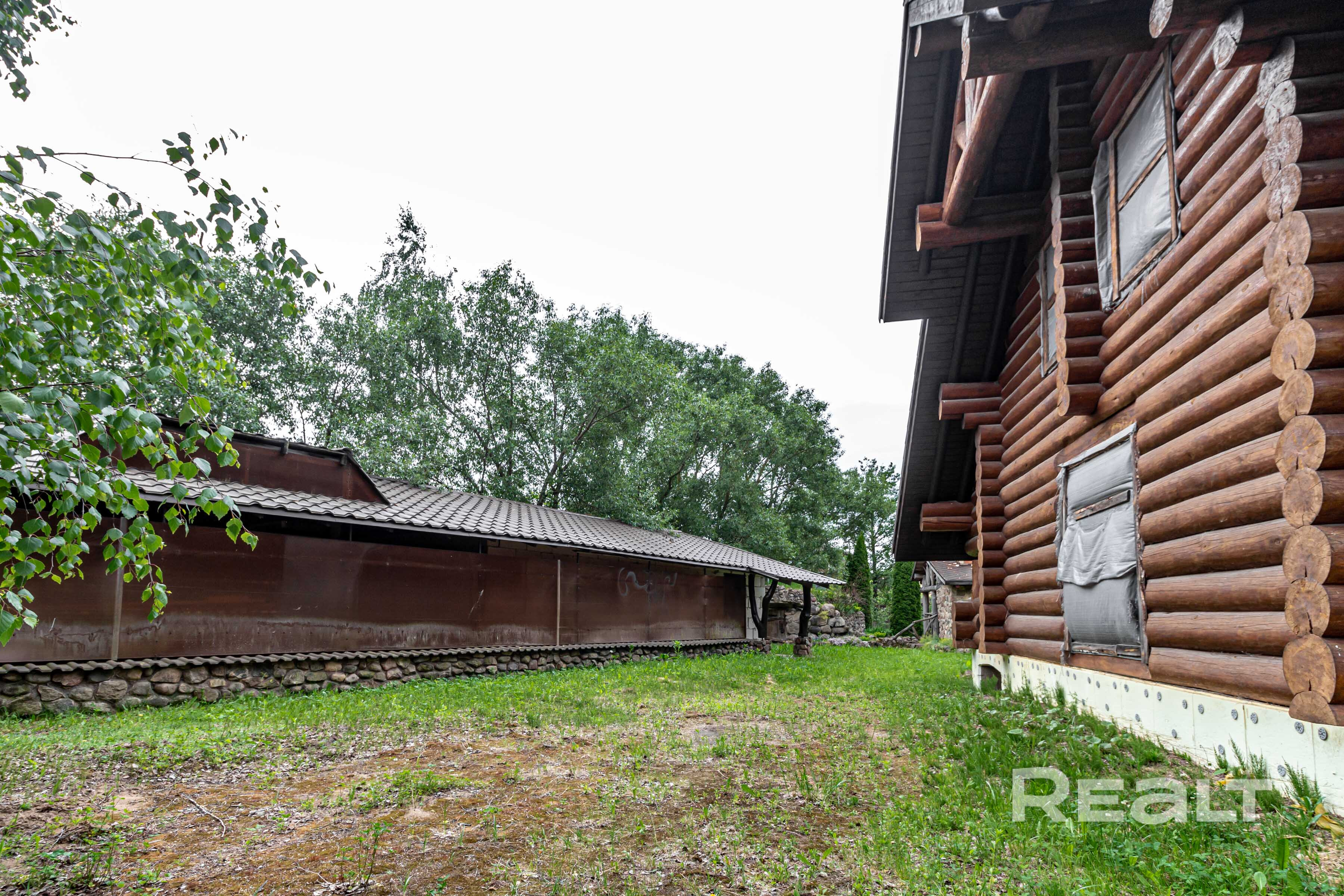 Двухэтажный дом из сруба в агрогородке Самохваловичи. 12 км от МКАД. - Ansicht 4