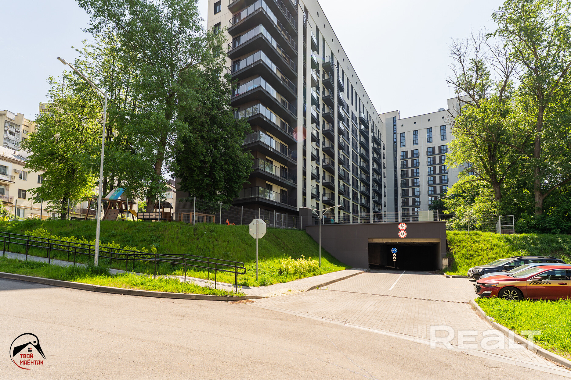 Просторная квартира площадью 92.5 м² по СНБ в современном комплексе «Гастелло Резиденс» в центре Минска. - Ansicht 3