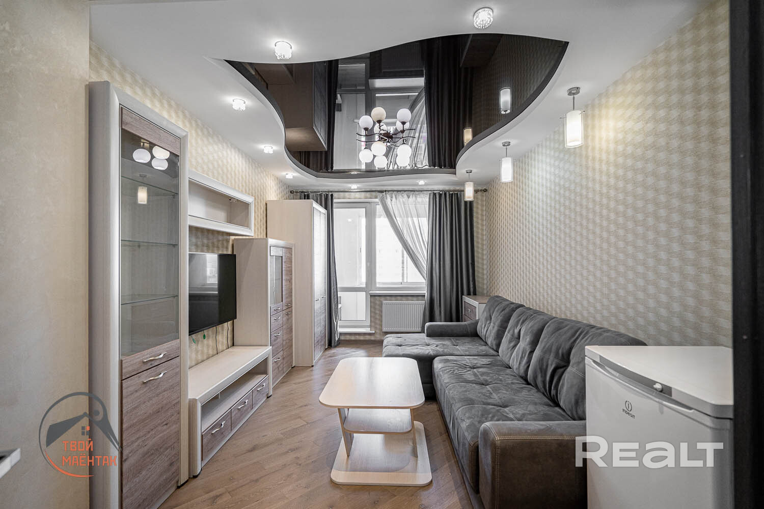 Просторная 3-комнаятная квартира с ремонтом площадью 83.5 м² по СНБ в современном жилом комплексе. Развитый центр города с идеальной инфраструктурой. - Widok 4