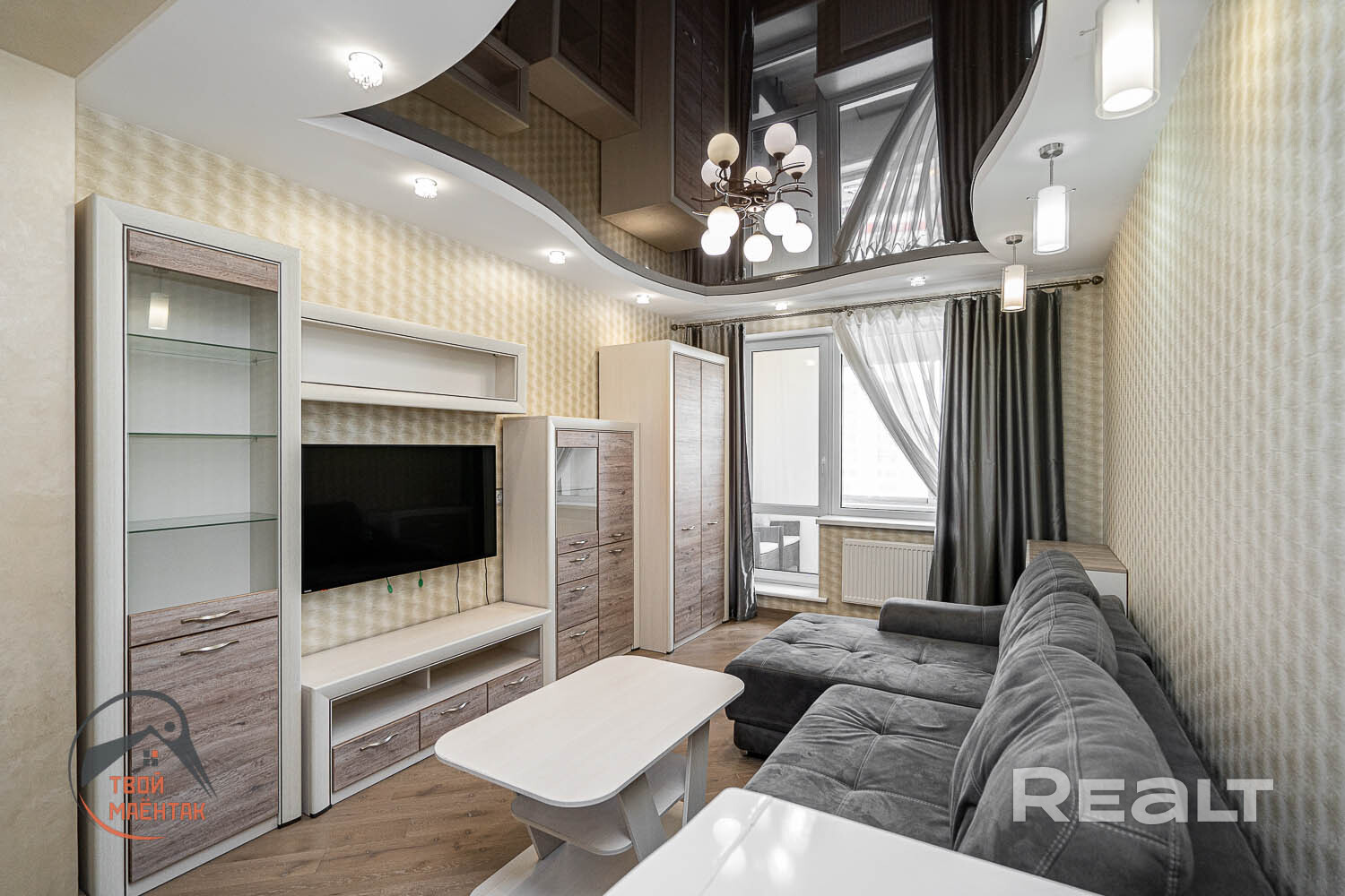 Просторная 3-комнаятная квартира с ремонтом площадью 83.5 м² по СНБ в современном жилом комплексе. Развитый центр города с идеальной инфраструктурой. - Widok 5