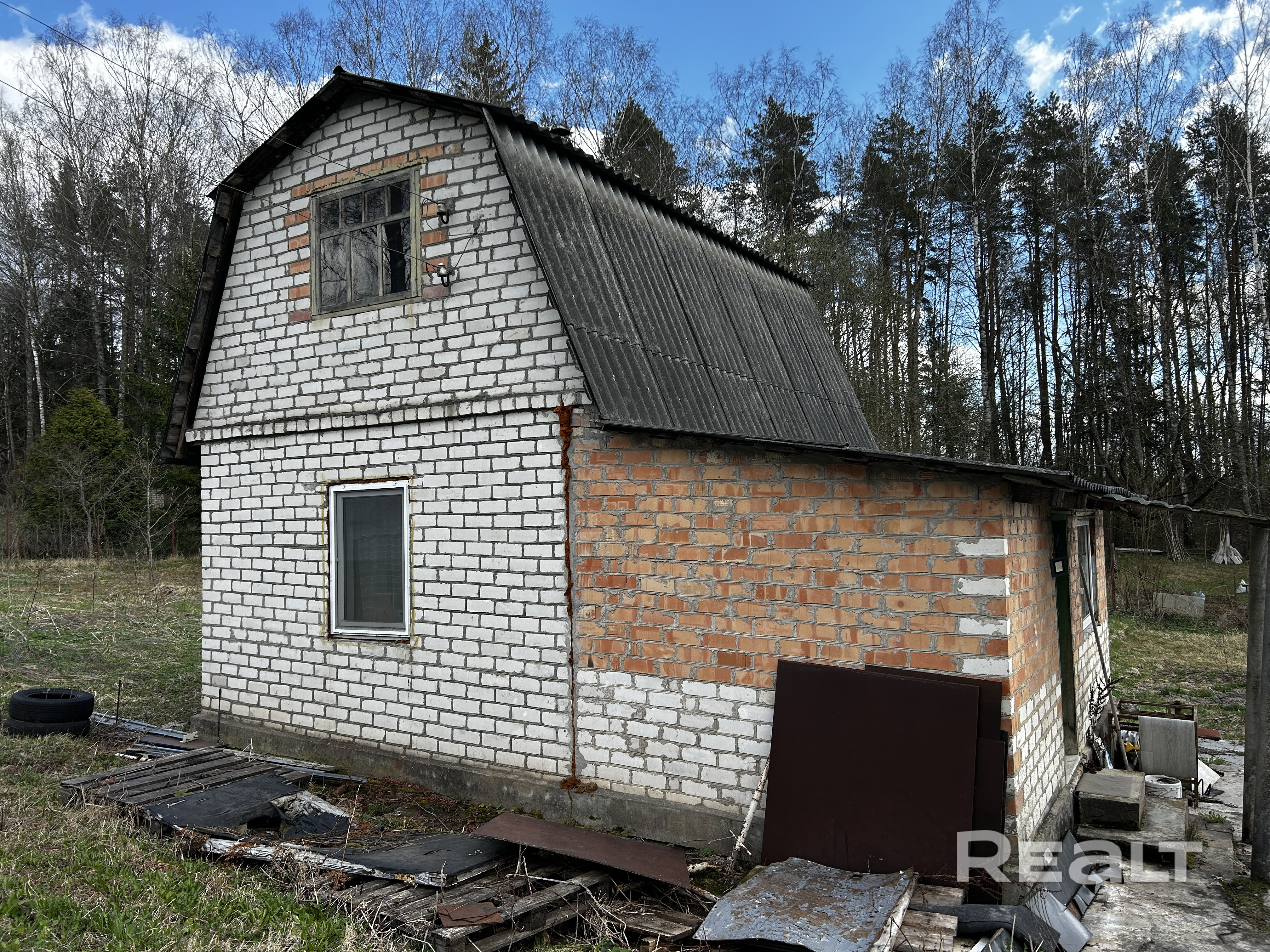 Кирпичная дача у реки и леса в СТ «Лянок»! - Widok 4