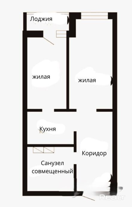 Продаётся видовая 2-х комнатная квартира на 5эт. в ЖК «Лазурит». - Widok 3
