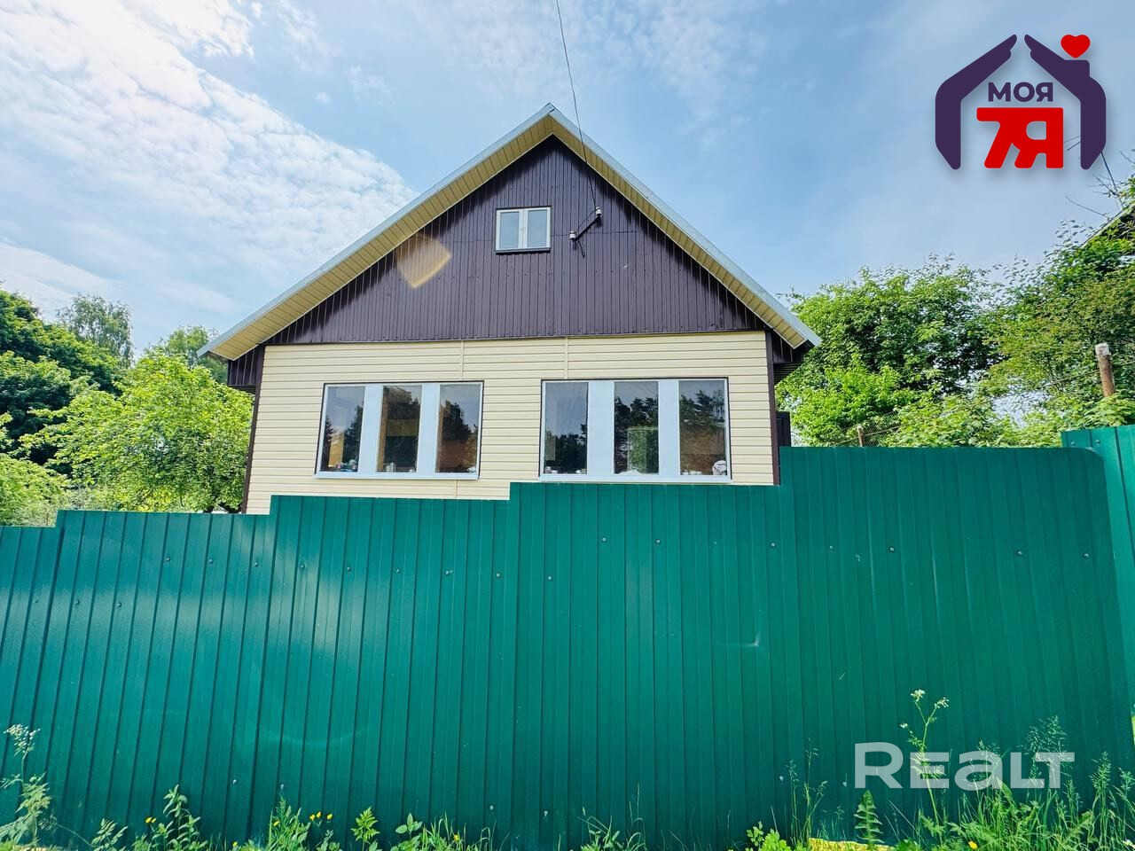 Бревенчатый дачный дом 38,8 м² на участке 6 соток - Mehr
