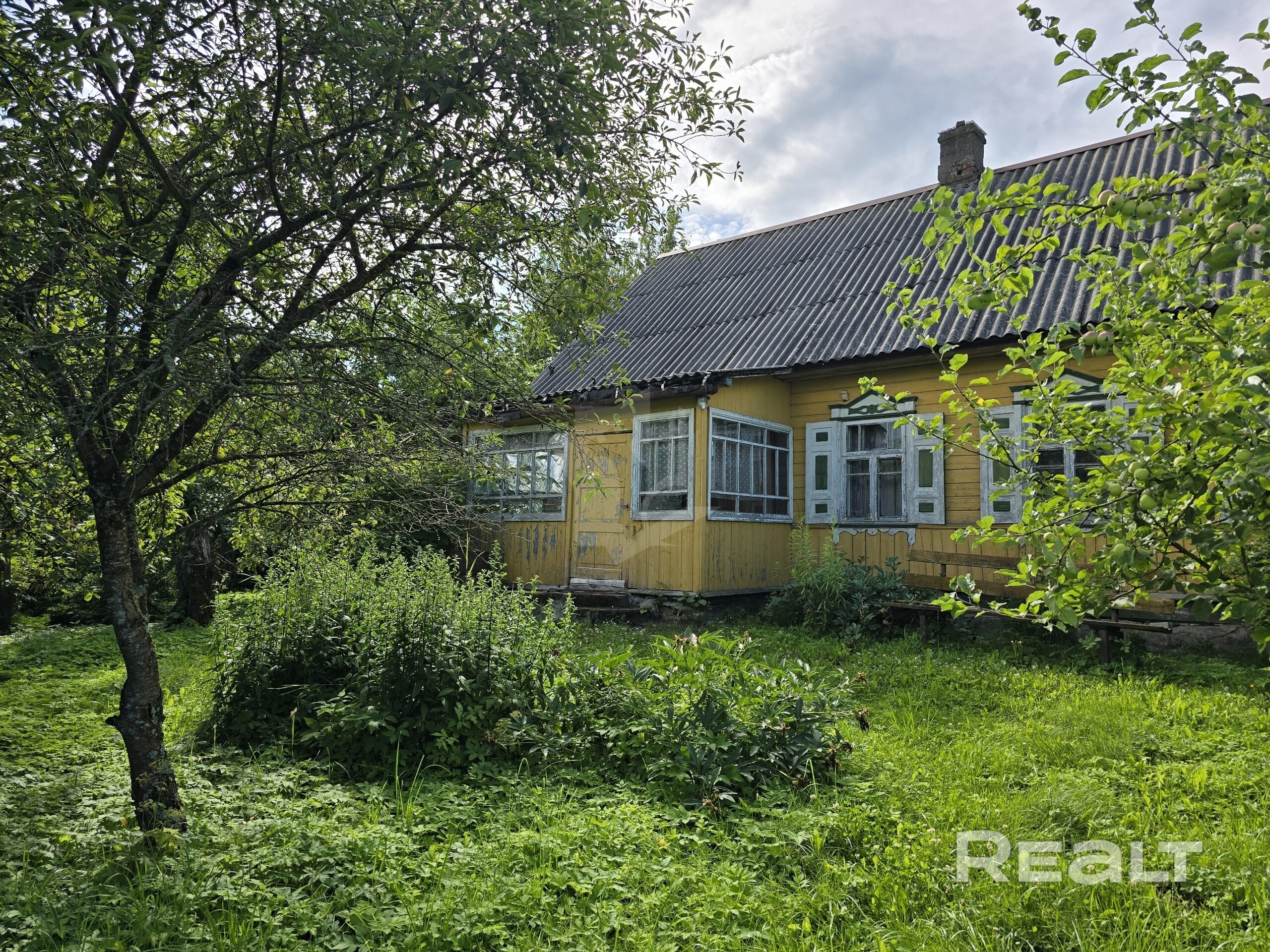 Продается уникальный участок с домом и гаражом в живописной деревне Старое Село! - Widok 5