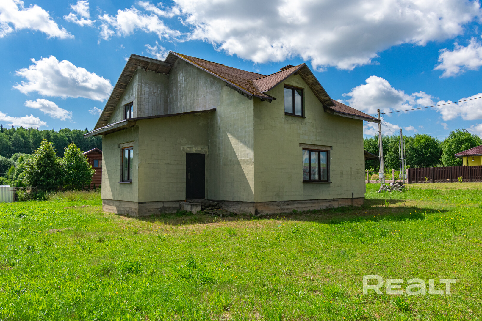 Продаётся современный дом без отделки с коммуникациями и гаражом! - Widok 4