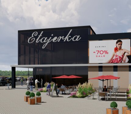 Аренда торговых помещений в ТЦ "Этажерка" в г.Бобруйск