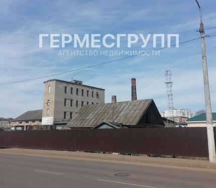 Земельный участок под строительство базы, складского комплекса. ул. Ленина,53
