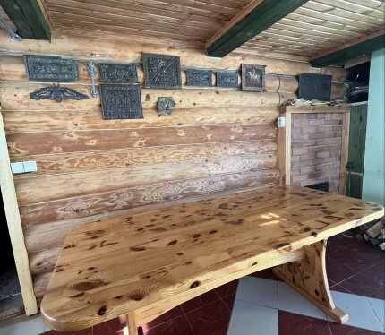 Уютная банька ждёт посетителей в комплексе с чаном. 