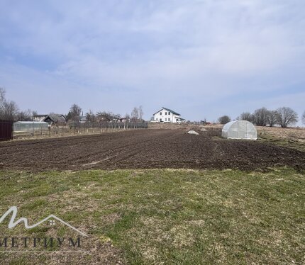 Земельным участком 11соток с в 15км от г.Дзержинск в д. Новосады