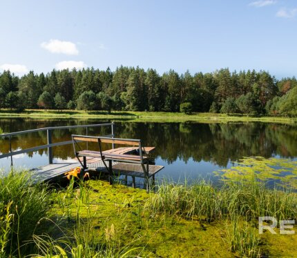 Волшебный дом у самого озера для круглогодичного отдыха