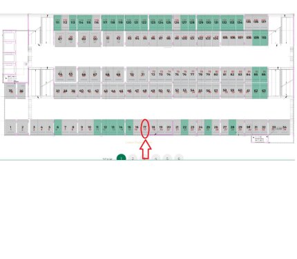 Сдаётся машиноместо на первом этаже, удобное расположение, без лишних движений по паркингу.