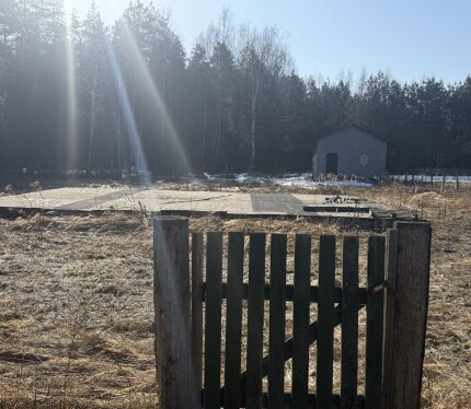 Продаётся участок 25 соток в живописном месте, рядом с участком сразу начинается лес, рядом один сосед.Близость к лесу, делает его идеальным местом для построек загородного дома, дачи. Вы можете совершать прогулки по лесу, собирать ягоды и грибы. В 6 км в соседней деревне есть озеро Ведрица, где можно искупаться или порыбачить. На участке есть гараж и залит фундамент плита.В деревне есть магазин. Постоянно проживают люди.