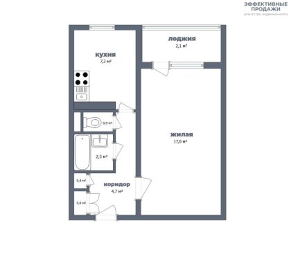 Продается просторная квартира в районе с развитой инфраструктурой!