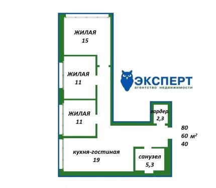 Продажа квартиры от собственника, звоните есть выбор квартир в ЖК "Парк Челюскинцев"
