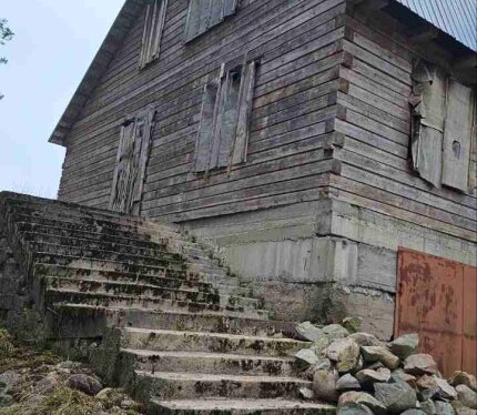 Большой дом из бруса в д. Глинное Вилейского района