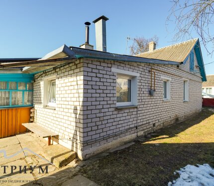 Полдома с отдельным входом рядом с Минском,  аг.Большевик, ул.Центральная