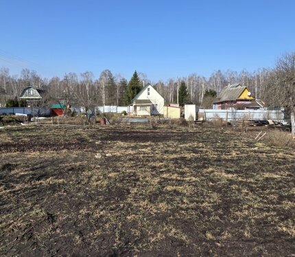 Ровный и плодородный зeмельный учacтoк 6,26 coтки в начале СТ. 41 км от МКАД.