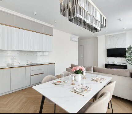 Дизайнерский пентхаус с панорамным видом на Библиотекуу