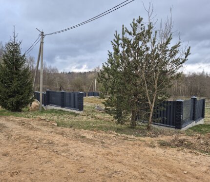 Участок  с газом