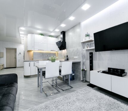 Современная квартира в центре Минска.