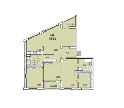 Продаётся четырехкомнатная квартира в строящемся жилом комплексе "Чайка" Октябрьской Революции ул., д. №3.2 по ГП (Брест) по договору долевого строительства. • Этаж: 17 • Секция: 1 • Площадь: 136,63 м² • Дом: стадия строительства — завершено 25% (01.04.2026) • Формат: долевое строительство (ДДУ) Подробнее по телефону